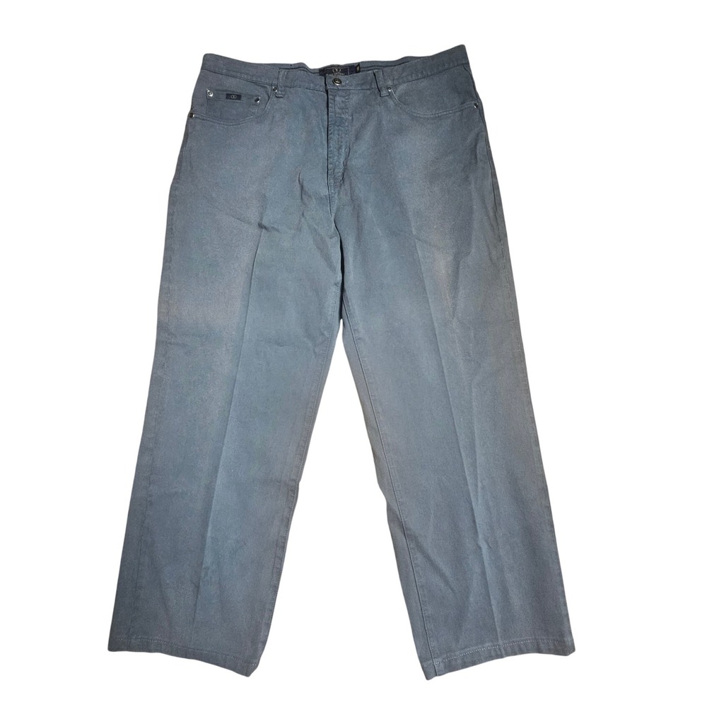 Valentino Mens Corduroy Straight Leg Pants 38x28‎ Cotton Peru Made Quiet Luxury